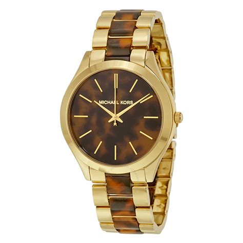 michael kors parker watch tortoise shell|Michael Kors mk4284.